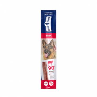 CLUB 4 PAWS Premium meaty stick: BEEF. Complementary pet food for dogs